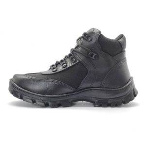 Coturno Militar Preto Operacional De Couro Tático 503 Preto Preto