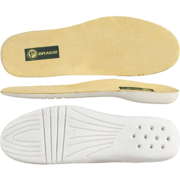 Sapato Masculino Couro Palmilha Gel Bm Brasil 114/01 Palha - Imagem 3